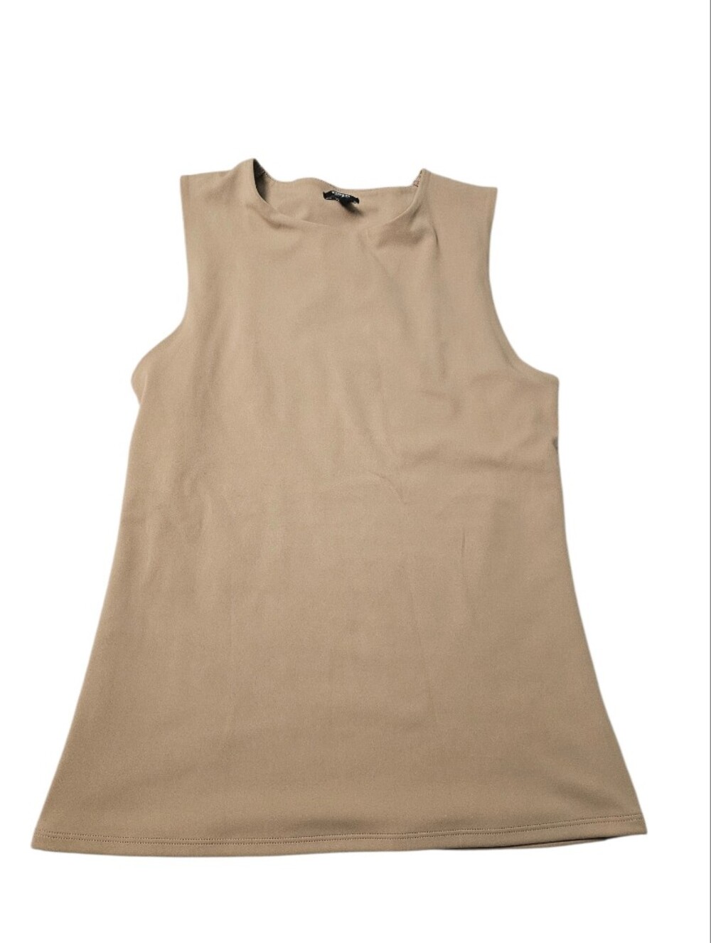 Express Sleeveless Crewneck Tank - Taupe